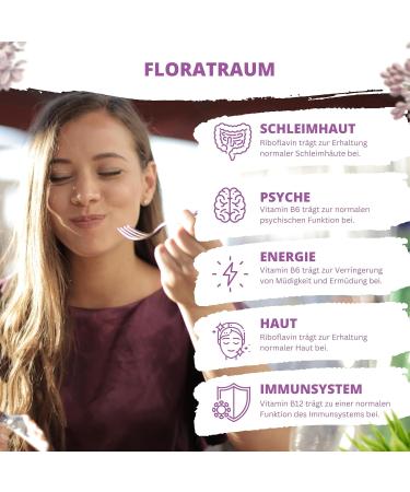 Buy Florate Room - Premium Probiotic Complex with 25 Bacterial Strains & Vitamin B - 450 Billion KBE/g - Worldwide Shipping Available - Buy Online on GoSupps.com