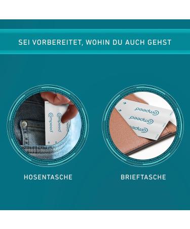 Compeed Blister Plaster Medium - Hydrocolloid Heel Blister Protection Pack of 6 | Fast International Shipping - Buy Online on GoSupps.com