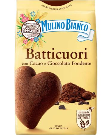 sarcia.eu MULINO BIANCO Batticuori Cocoa Cookies 350 g Pack of 3 (Batticuori x3) - Buy Online on GoSupps.com