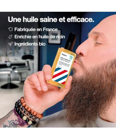  Sapiens Sapiens Organic Beard Care Duo for Men - Made in France - Beard Oil and Balm 110ml - Castor Oil Care - Buy Online on GoSupps.com