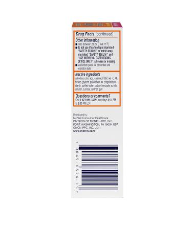 Buy Motrin Concentrated Original Drops - Berry Flavor 0.5 Ounce | Fast International Shipping - Buy Online on GoSupps.com