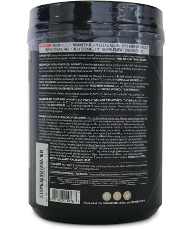 PMD Sports Ultra Pump Fuel Insanity Pre Workout Drink - Cherry Bombsicle - 30 Servings - Buy Online on GoSupps.com
