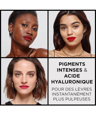 L Or al Paris - 3 Lipsticks Set - Matte and plumping - Color Riche - Shades: Nude Independant (640) Rouge Determination (346) Rose Activist (188) - Buy Online on GoSupps.com
