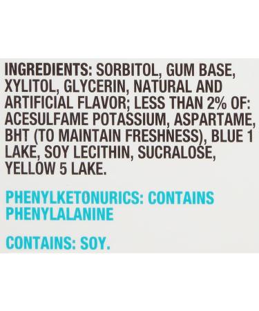 Trident Wintergreen Sugar Free Chewing Gum with Xylitol 14 Sticks 39 g - Buy Online on GoSupps.com
