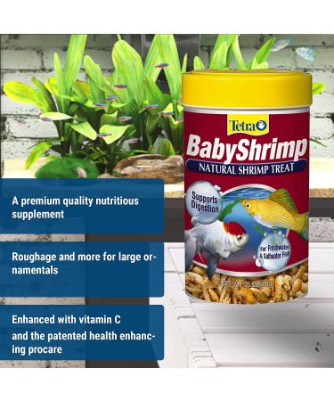 Tetra Baby Shrimp 0.35 oz - Premium Quality, Nutrient-Rich Food for Fish - Pack of 1 - Buy Online on GoSupps.com