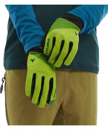 Buy Altura Unisex-Youth Spark Trail Gloves for Kids (10-12 Years) in Lime - International Shipping Available - Buy Online on GoSupps.com