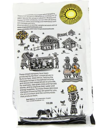 Tropical Wholefoods | Fairtrade Organic Mango | 11 x 100g - Buy Online on GoSupps.com