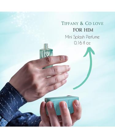 Tiffany & Co. Love for Him Eau De Toilette Mini Perfume Splash for Men .16 Fl Oz citrusy aromatic 0.16 Fl Oz (Pack of 1) - Buy Online on GoSupps.com