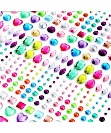  Outus Hair Pearl Stickers Sheets on Face Self-Adhesive Hair  Gems Accessories for Wedding Bride Crafts Flat Back Pearl Assorted Size,  700 Pieces : Arts, Crafts & Sewing