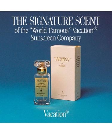 VACATION" Sunscreen Eau de Toilette Beach Coconut Perfume for Women & Men Scent of Sunscreen & Summer Travel Size 1 Fl. Oz. - Buy Online on GoSupps.com