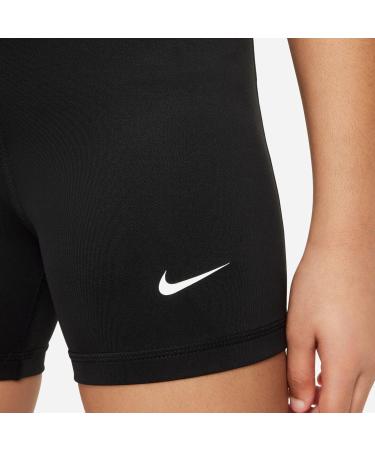 Nike Girls' 3-Inch Shorts G NP DF Black/White | Size 10-11 Years | Eco-Friendly Activewear - Buy Online on GoSupps.com