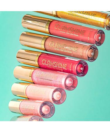 KISS Glam Shine Vita Lip Gloss 3 Pack - Bare Baby, Rosy Delight, Nutty Nude - Buy Online on GoSupps.com