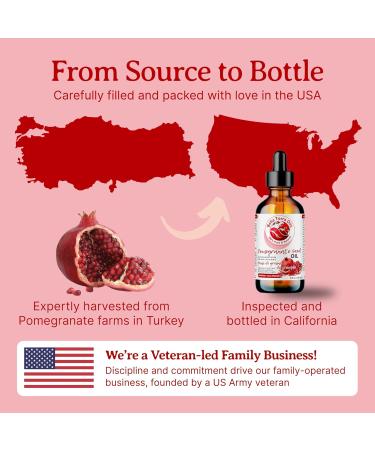 Pomegranate Seed Oil. 120ml. 100% Pure. Cold-pressed. Unrefined. Organic. Rich in Antioxidants and Essential Fatty Acids. Promotes Skin Hydration. Natural Moisturizer for Hair Skin Nails Stretch Marks. Bella Terra Oils. 120 ml (Pack of 1) - Buy Online on GoSupps.com
