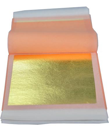 Barnabas Blattgold 23k Genuine Gold Leaf Sheets - 3.4 inches - 10 Sheets Booklet - Transfer Patent Leaf - Buy Online on GoSupps.com