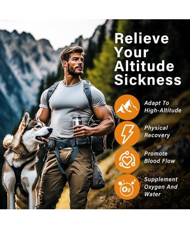 Altitude Sickness Prevention Tablets - 20pcs for Rapid Acclimation & Relief from Symptoms - Buy Online on GoSupps.com