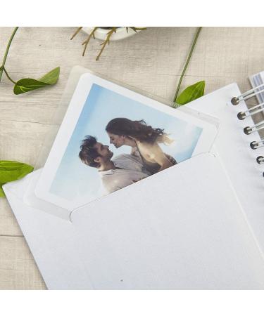 Small 8x8 DIY Scrapbook Photo Album | 80 Pages, Hardcover Craft Paper | Anniversary & Valentines Day Gift | White 8x8 Inch - Buy Online on GoSupps.com