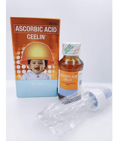 Ceelin Ascorbic Acid Drops 30ML for Ages 0-2