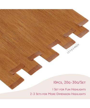 Buy If-alife 10pcs Tape-In Extensions - Real Hair Auburn Ginger 20g 25cm - Invisible Smooth Refill Pack for Girls - Buy Online on GoSupps.com