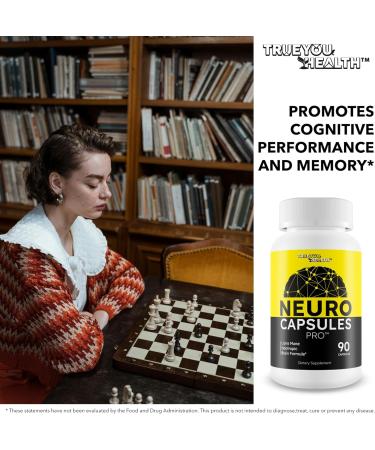 Neuro Capsules Pro Brain Flow - Nootropic Mind and Memory Support & Circulation Supplement - Memory Lift Focus Pills - Mind Nerve Freedom Ageless Brain Nectar Gold Brain Support Clear Flux Blood Flow - Buy Online on GoSupps.com