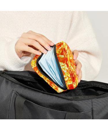 Women's Bonds Storage Pockets Halter Kit Bag - Portable Period Bag with Magma Texture - Ideal Feminine Product for Women & Girls - Buy Online on GoSupps.com