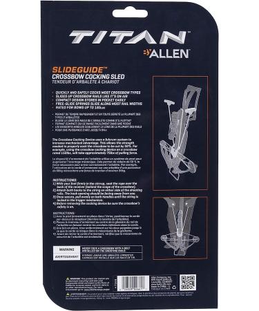 Allen Company Titan SlideGuide Crossbow Cocking Sled - Black - Buy Online on GoSupps.com