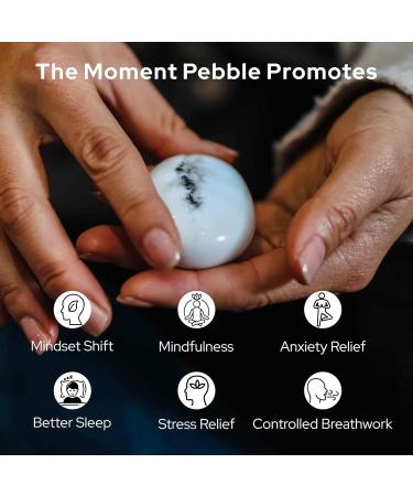 Buy Meditation Stone with Light for Anxiety Relief - Calming Device for Mindfulness & Sleep Aid | Perfect Stress Relief Gifts for All Ages - Buy Online on GoSupps.com
