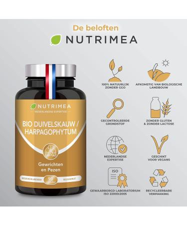 Plastimea Devils claw HARPAGOPHYTUM food supplement NUTRIMEA 90 caps - Buy Online on GoSupps.com