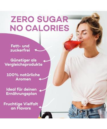 Juizy WoW Sugar-Free Syrup Bundle | 12 x 65ml Mixed Natural Beverages | Zero Calories | Vegan | Pink Grapefruit Cherry Lemon Peach PassionFruit | More Juice Less Calories - Buy Online on GoSupps.com