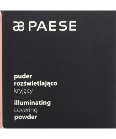 Paese Cosmetics 1C Warm Beige Illuminating Covering Powder - High Coverage | 9g | International Shipping Available - Buy Online on GoSupps.com