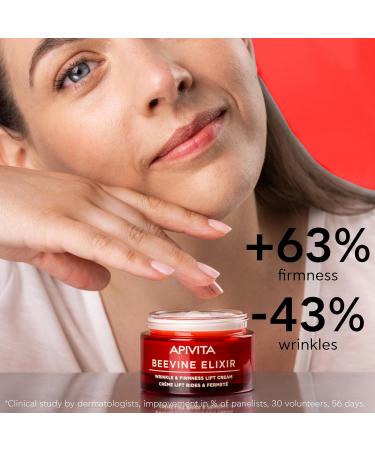 Apivita Beevine Elixir Wrinkle & Firmness Lift Cream - Advanced Collagen Boost Natural Propolis & Plant Collagen 1.73 oz - Effective Anti-Aging Solution - Buy Online on GoSupps.com
