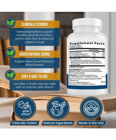 Ideal Prostate Plus: Natural Prostate Relief Supplement for Men with Reishi Mushroom Extract and Key Vitamins (1 Bottle) - Buy Online on GoSupps.com