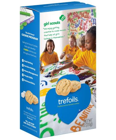 Girl Scout Cookies Trefoils Traditional Shortbread Cookie - 3 Boxes