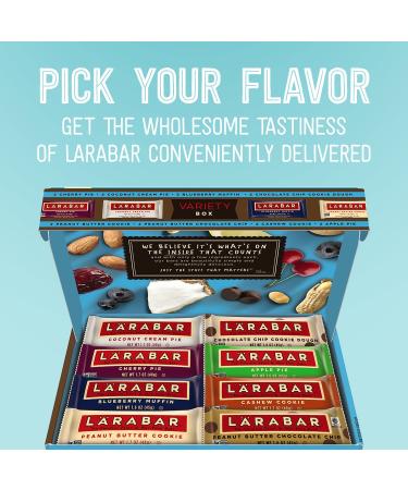 Larabar Chocolate Chip Brownie - Gluten Free Vegan Fruit & Nut Bar (16 ct, 1.6 oz) - Buy Online on GoSupps.com