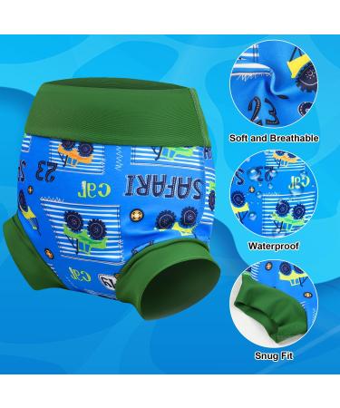 Flyish Direct Reusable Swimming Diaper for Babies | Waterproof Swim Diaper for Boys & Girls S/4T & L/4T - Perfect for Pool & Beach - Buy Online on GoSupps.com
