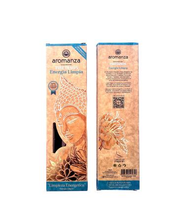 Premium Tibetan INCENSE. (Clean Energy - Energy Cleaning). Therapeutic and Organic. Hand Made. 8 count. An oriental and sweet fragrance with a floral explosion. Notes of Iris roses and violets combine perfectly with wood