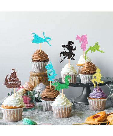 Keaziu 32PCS Fairy Cupcake Toppers Fairy Theme Flower Angel Cupcake Picks Ballet Dancer Spring Wedding Bridal Baby Shower Birthday Party Cake Decorations Supplies green 2 - Buy Online on GoSupps.com