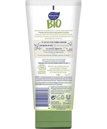 UNILEVER FRANCE GMS Monsavon Organic shower gel Lemon and Verbena 200 ml - Buy Online on GoSupps.com