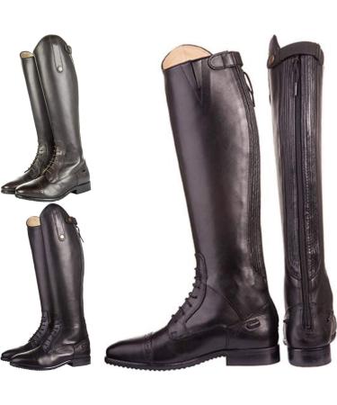HKM 9217 Riding boots Valencia leather riding boots unisex normal/extra wide black 37