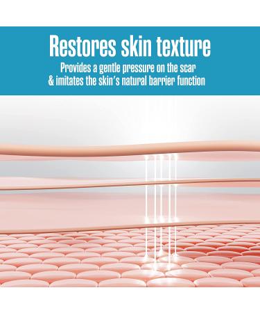 Houseables Silicone Scar Sheets Gel Tape 1.57 x 60 - Tan, Flexible Medical Grade for Surgery, Keloids, Burns - Sensitive Skin, Wound Protection - Healing Gel Patch - Buy Online on GoSupps.com