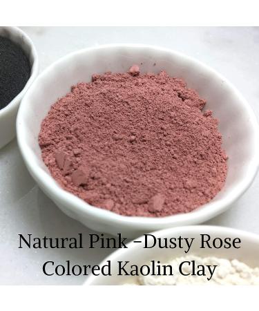 Pink Clay Powder 12 oz - Pure Rose Kaolin Clay for Face Masks and DIY Beauty Products - Buy Online on GoSupps.com