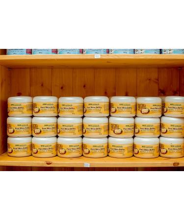 MGL Naturals Organic Ivory Whipped Shea Butter | Apple & Honeysuckle Scented | 100% Raw from Ghana | 11 oz - Buy Online on GoSupps.com