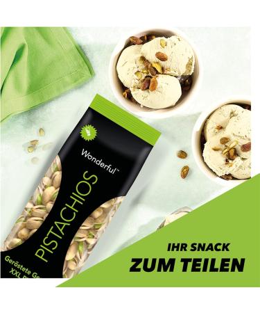  Wonderful Pistachios Wonderful Pistachios & Almonds - Roasted & Salted Pistachios 450g ripened under the Californian sun - Buy Online on GoSupps.com