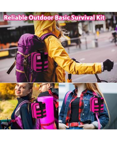 Vioview Emergency Survival Kit and First Aid Kit with Tactical Molle Pouch - Professional Gear for Outdoor Adventure, Camping, Hiking, and Hunting - Great Gifts for Women - Buy Online on GoSupps.com