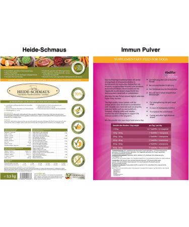 Bellfor Feeding Set Small M nsterl nder croquettes with pastured lamb & wild rabbit meat 2.5 kg and Soft Snacks 200 g with Food supplement for immunity 80 g - Buy Online on GoSupps.com