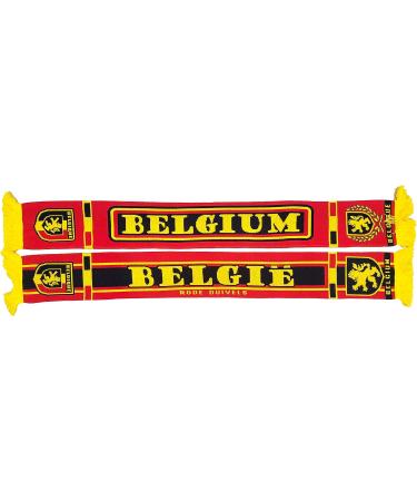 Buy Belgium Knitting Scarf | World Cup & European Championship Souvenir | Support Your Team with Cult Football Scarves - Buy Online on GoSupps.com