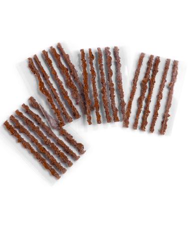 PRO BIKE TOOL Tubeless Tire Repair Kit Refills for Bicycle Tires, 20 Rope Plug Pack - 2 Options - Black or Bacon Plugs for Road & Mountain Bikes Bacon Strips 0.06 inches / 1.5mm