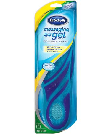 Buy Dr. Scholl's Massaging Gel Insoles for Men - Comfortable Support for All-Day Use - Free International Shipping - Buy Online on GoSupps.com
