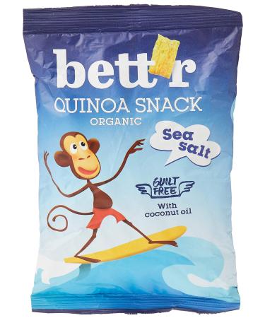 bett'r GUILT FREE Organic sea salt quinoa chips (gluten-free) 50g Bettr
