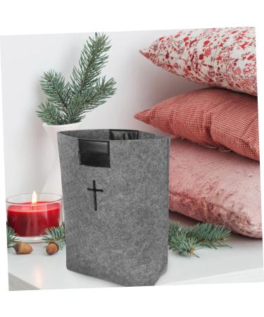 Felt Bible Tote Bible Bag Large Bible Cover Christian Carrying Case Bible Organizer Bag Bible/1 (Color : As Shown Size : 34x31cm) 34x31cm As Shown - Buy Online on GoSupps.com