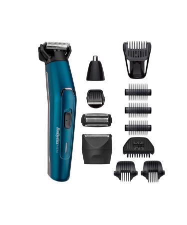 BaByliss MT890E Japanese Steel 12-1 Multitrimmer MT890E with 12 attachments for face and body waterproof short charge single - Buy Online on GoSupps.com
